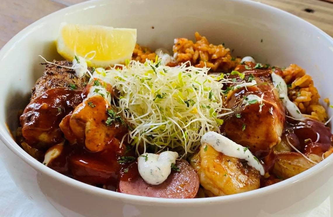 Seafood purloo is back on the regular menu at A Lowcountry Backyard Restaurant on Hilton Head.