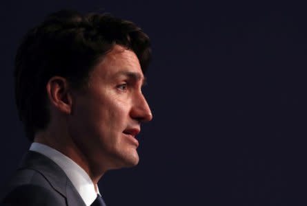 FILE PHOTO: Canada's Prime Minister Justin Trudeau holds a news conference on the final day of the G20 leaders summit in Buenos Aires, Argentina December 1, 2018. REUTERS/Martin Acosta