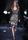 <b>Diane Von Furstenburg AW 13 runway show<br><br></b>Geometric prints in monochrome showcased two key trends of the coming season.<br><br>©Rex<b><br></b>