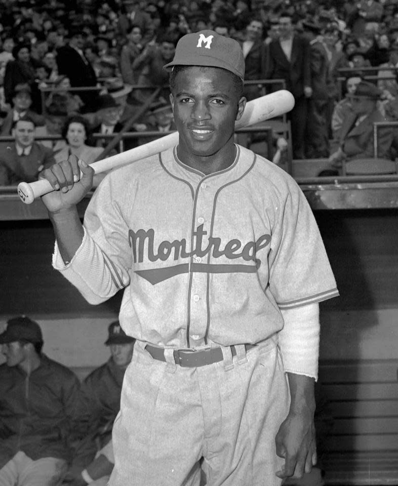 Before he was a Brooklyn Dodger, Jackie Robinson put together a big season as a Montreal Royal in the International League.