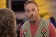 This image released by Netflix shows Ethan Embry in a scene from the comedy series "Grace & Frankie." (Suzanne Tenner/Netflix via AP)