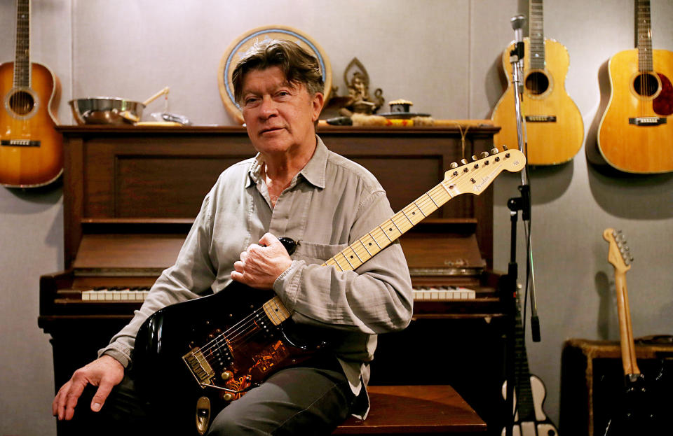 Robbie Robertson (Luis Sinco / Los Angeles Times via Getty Images file)