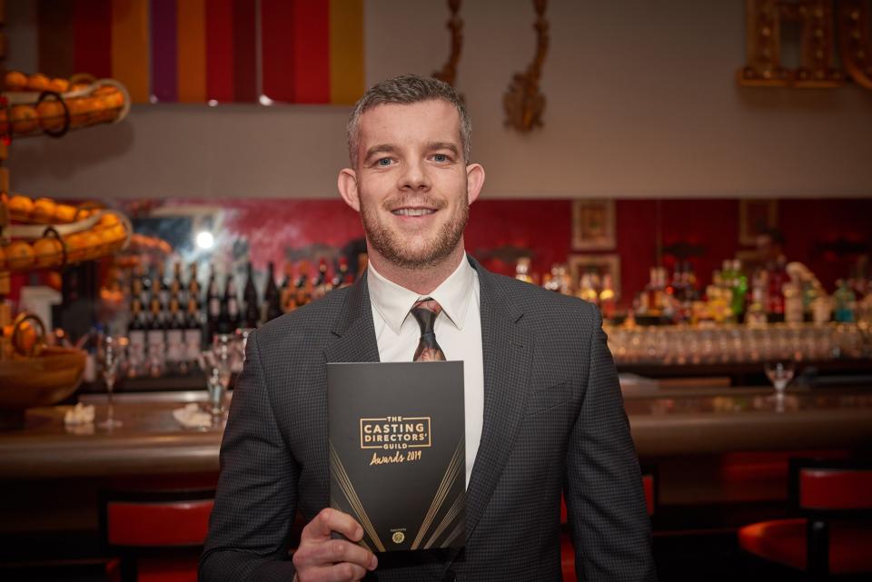 Russell Tovey attends the Casting Awards 2019 at the Ham Yard Hotel