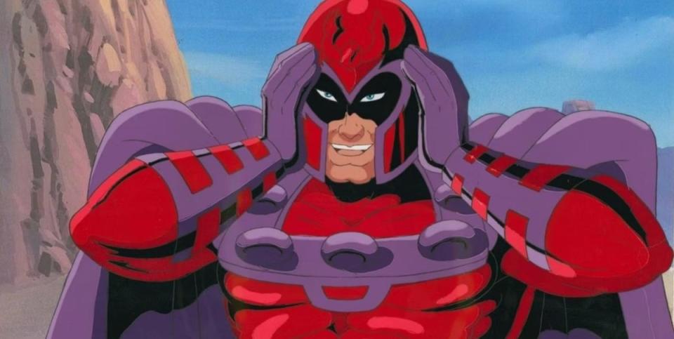 Magneto reveals himself in the early X-Men: The Animated Series episode, "Enter: Magneto."