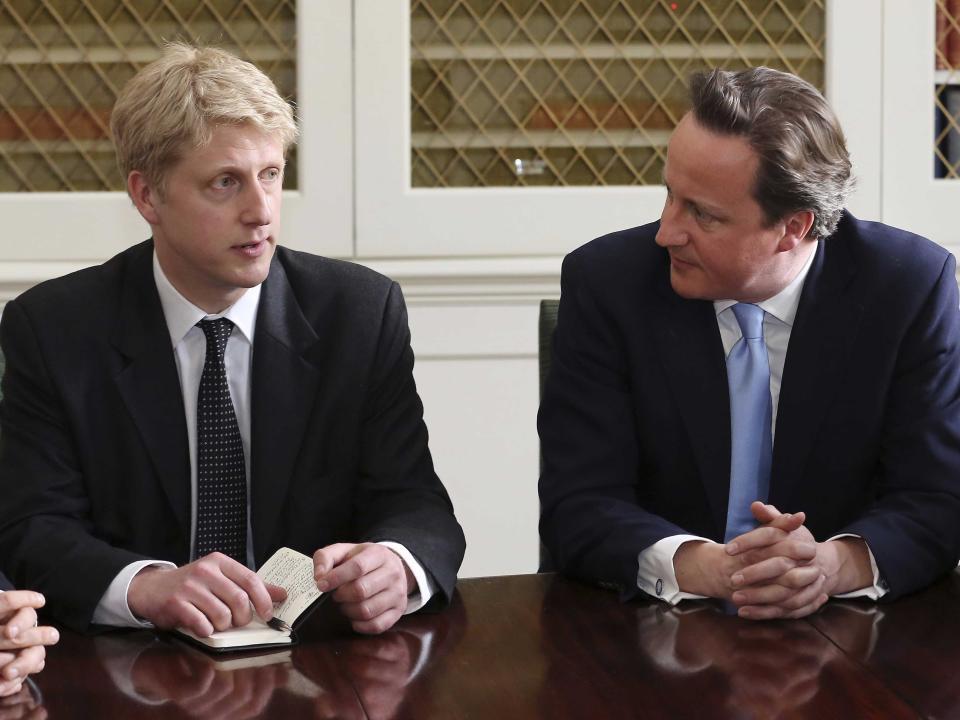 Jo Johnson David Cameron