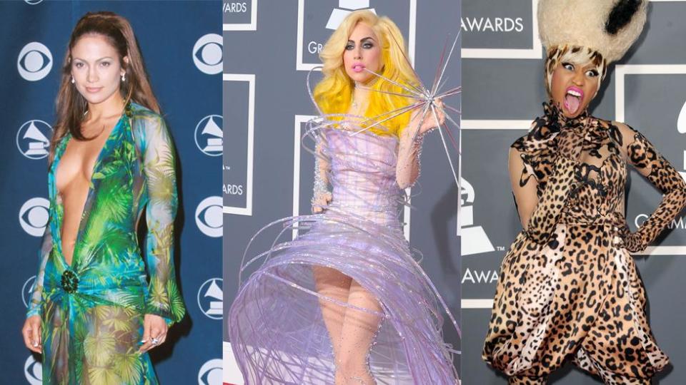 The most outrageous Grammys fashion ever