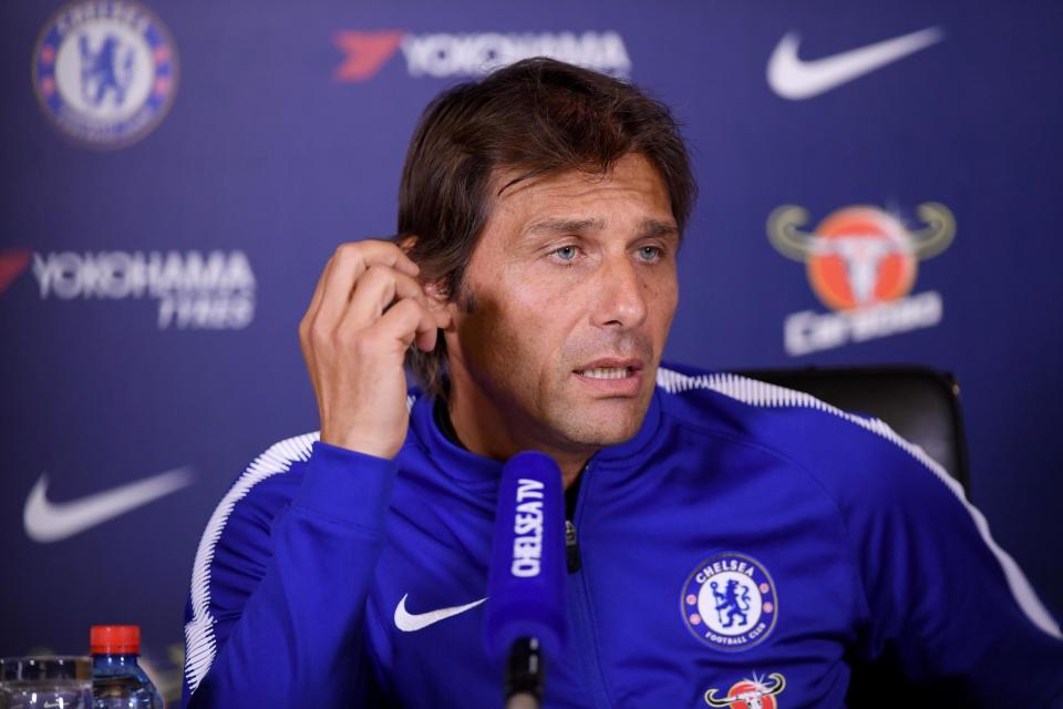 Media talk | Antonio Conte will preview Chelsea's clash with Roma at Cobham: Chelsea FC via Getty Images