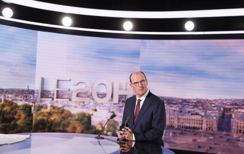 Jean Castex sur le plateau de TF1, le 3 juillet 2020 - Thomas Samson - AFP