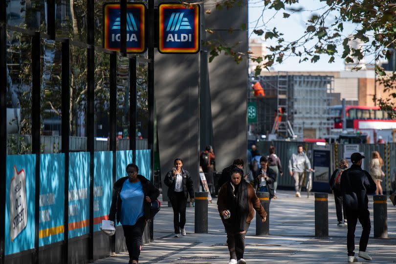 An Aldi Local convenience store in London