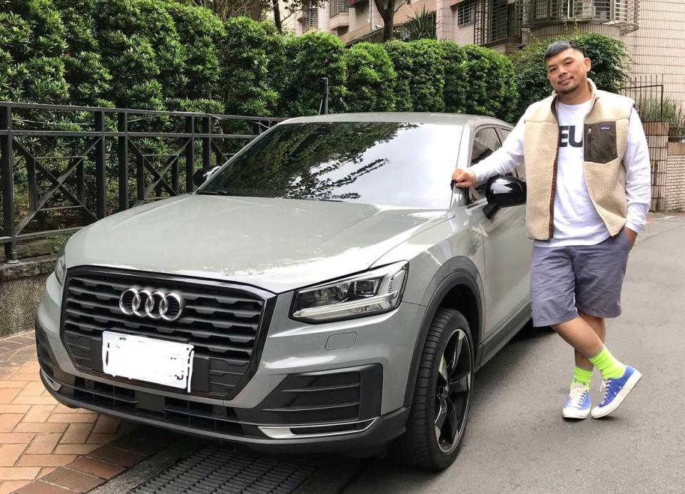 ▲張皓明選擇Audi Q2作為老婆的生日禮物。