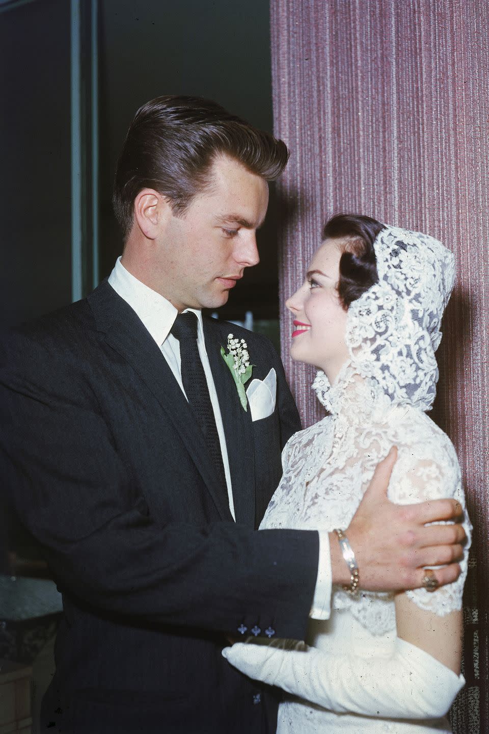1957: Robert Wagner and Natalie Wood