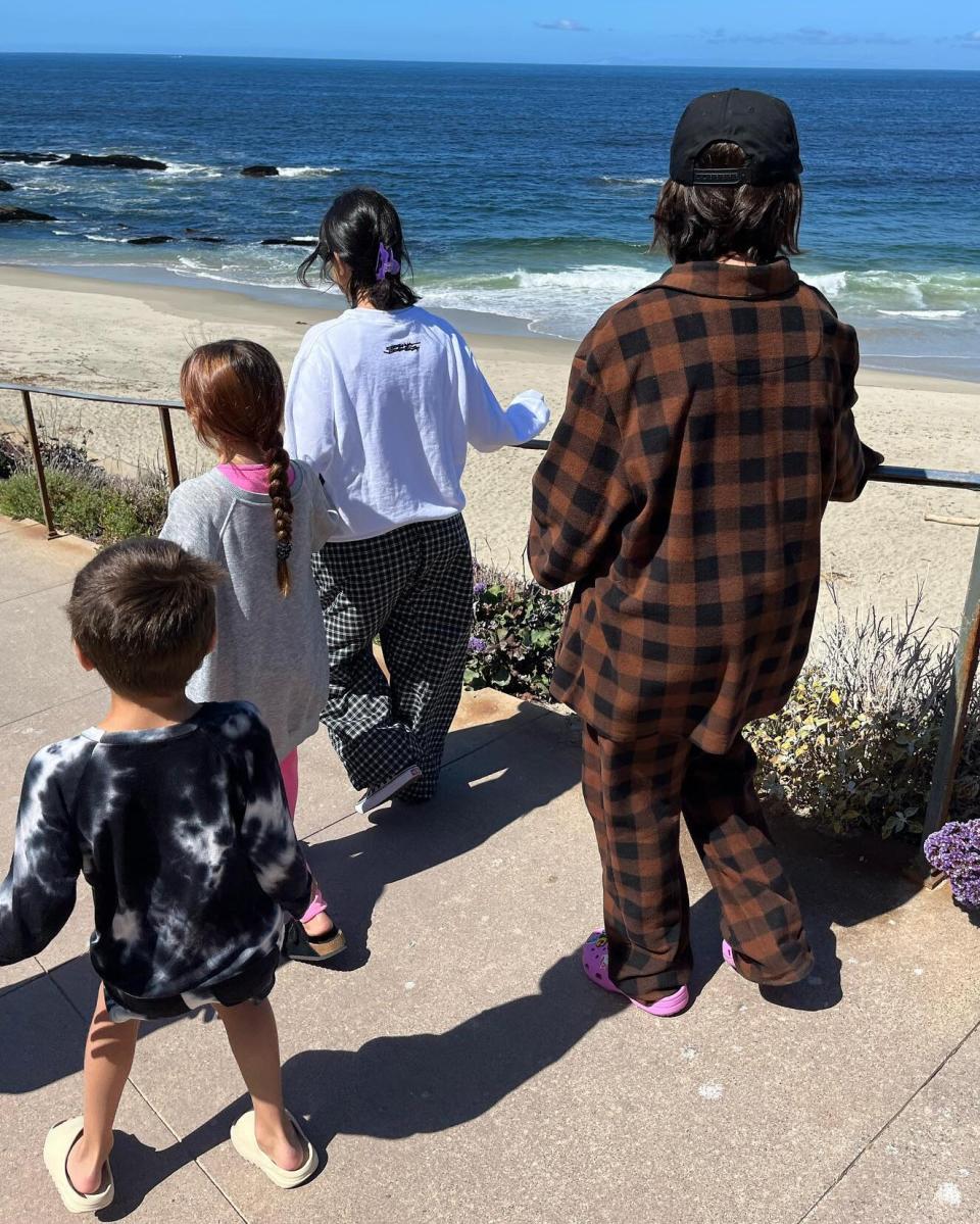 Kourtney Kardashian Shares Throwback Photos from Family Yacht Outing with Her 3 Children. https://www.instagram.com/p/Cdgxu_kPzwR/