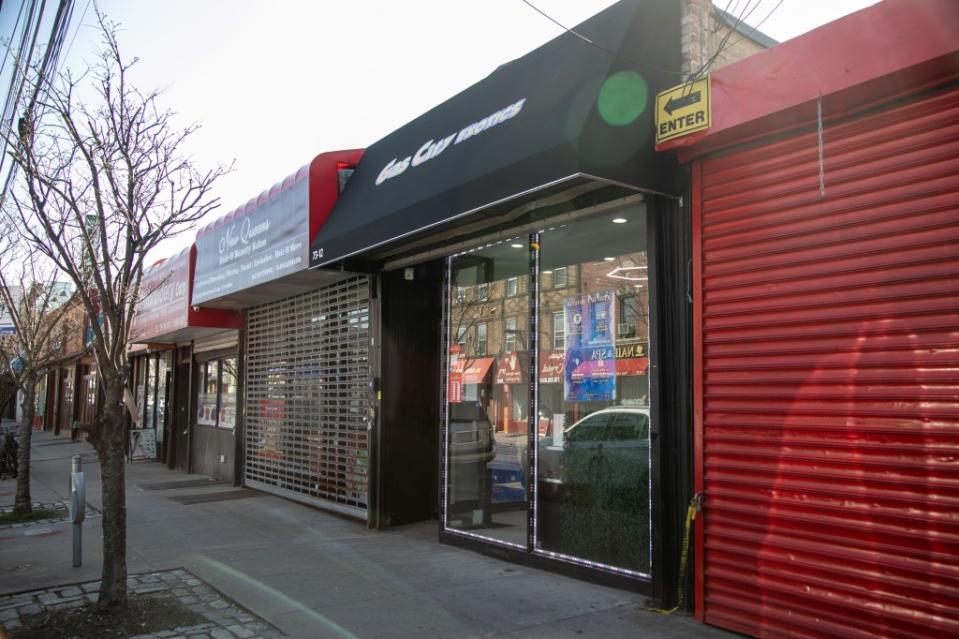 Gas City Exotics in Middle Village, Queens, was busted for selling weed illegally March 4 and is now open and selling again. Michael Nagle