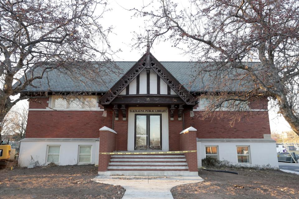 The Carnegie Building, Kaukauna's former library located at 111 Main Ave. in Kaukauna, is being turned into a mixed-use commercial and residential building featuring eight luxury apartments.