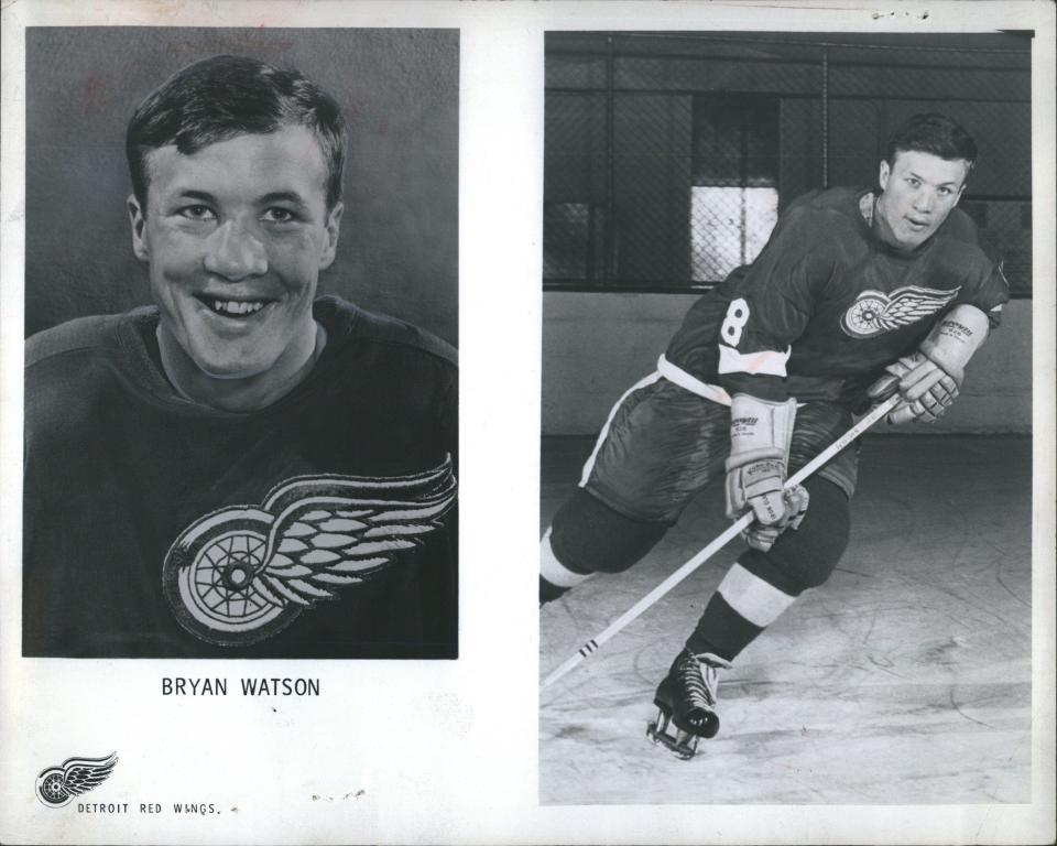 Archived photo of former Detroit Red Wings defenseman Bryan Watson.