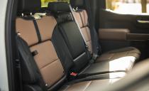 <p>While it lags in finery, the Silverado cabin excels in functionality. The wide center console has multiple stowage cubbies (including one that wirelessly charges your inductive-capable smartphone), so you'll actually be able to use the cupholders for beverages.</p>