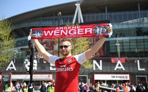 wenger fan - Credit: getty images