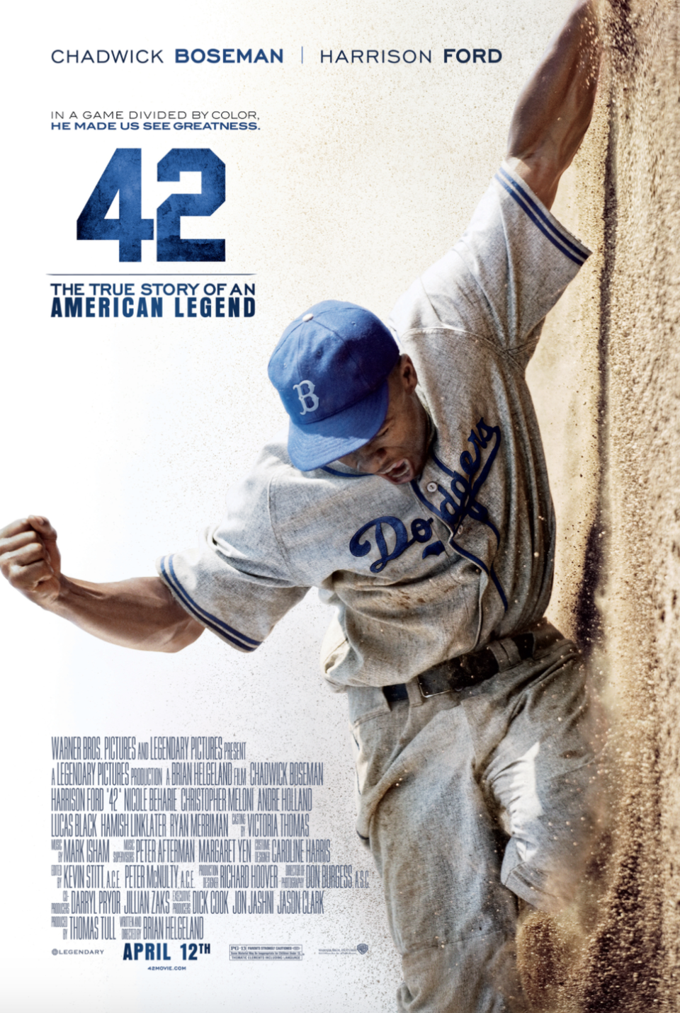 <p>This exciting and emotional sports story gives audience members an insight into the life of the great Jackie Robinson (Chadwick Boseman), the first Black athlete to play in Major League Baseball after signing to the Brooklyn Dodgers in 1947. This decision is not only heralded as the end of racial segregation in professional baseball, since Black players were forced to play in separate leagues before this, but shows Jackie's influence and contributions to the ongoing civil rights movement.</p><p><a class="link " href="https://www.amazon.com/42-Chadwick-Boseman/dp/B00DYQ2PH8?tag=syn-yahoo-20&ascsubtag=%5Bartid%7C10055.g.40299603%5Bsrc%7Cyahoo-us" rel="nofollow noopener" target="_blank" data-ylk="slk:Amazon">Amazon</a></p><p> <a class="link " href="https://go.redirectingat.com?id=74968X1596630&url=https%3A%2F%2Ftv.apple.com%2Fus%2Fmovie%2F42%2Fumc.cmc.2mud5xputvdzmd2revxzmkajt%3Faction%3Dplay&sref=https%3A%2F%2Fwww.goodhousekeeping.com%2Flife%2Fentertainment%2Fg40299603%2Fbest-historical-movies%2F" rel="nofollow noopener" target="_blank" data-ylk="slk:Apple TV">Apple TV</a></p><p> <a class="link " href="https://go.redirectingat.com?id=74968X1596630&url=https%3A%2F%2Fplay.hbomax.com%2Fpage%2Furn%3Ahbo%3Apage%3Ahome%3Fcamp%3DgoogleHBOMAX&sref=https%3A%2F%2Fwww.goodhousekeeping.com%2Flife%2Fentertainment%2Fg40299603%2Fbest-historical-movies%2F" rel="nofollow noopener" target="_blank" data-ylk="slk:HBO Max">HBO Max</a></p><p> <a class="link " href="https://www.netflix.com/title/70259169" rel="nofollow noopener" target="_blank" data-ylk="slk:Netflix">Netflix</a></p>