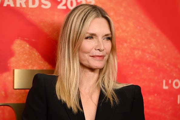 NEW YORK, NEW YORK - JUNE 15: Michelle Pfeiffer attends the 2023 Fragrance Foundation Awards at David H. Koch Theater at Lincoln Center on June 15, 2023 in New York City. (Photo by Noam Galai/Getty Images)