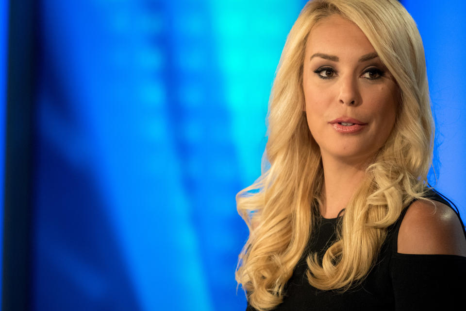 Britt McHenry announced that she has a brain tumor and that "surgery is imminent." (Photo by Mary F. Calvert For The Washington Post via Getty Images)