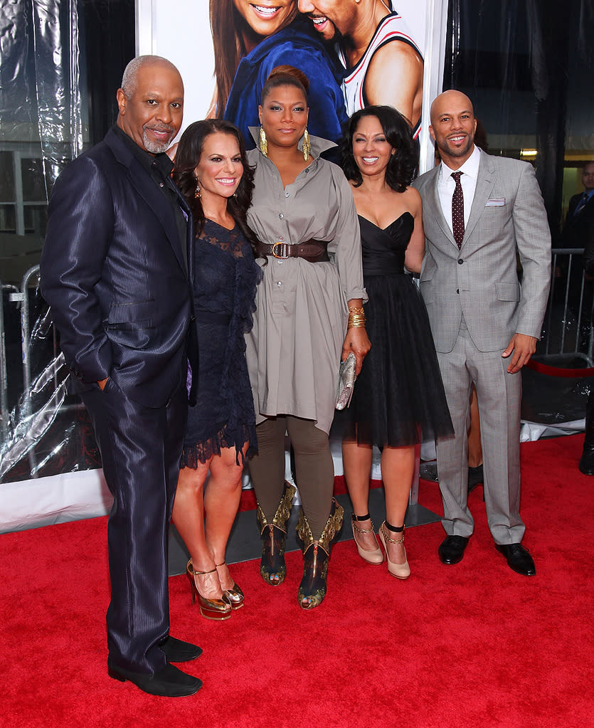 Just Wright NY Premiere 2010 James Pickens Jr. Sanaa Hamri Queen Latifah Common