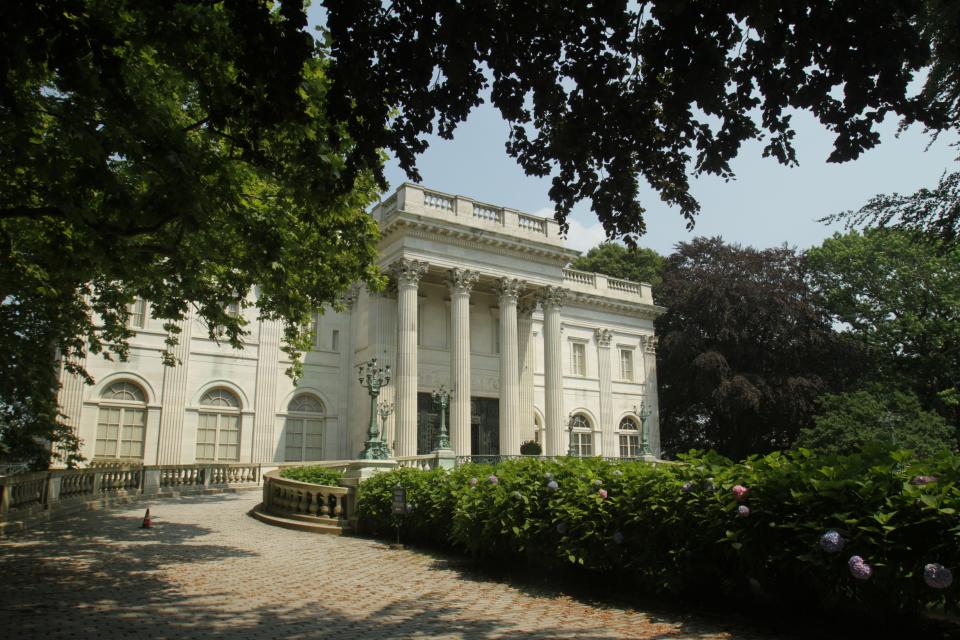 The Marble House mansion in Newport, R.I., is opening Monday for the first time in nearly a year.