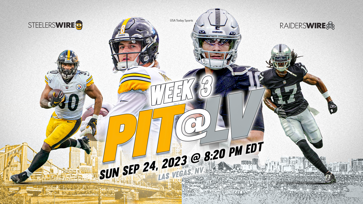 How to watch Pittsburgh Steelers vs Las Vegas Raiders on Sunday Night  Football: TV, live stream, kick off time - NBC Sports
