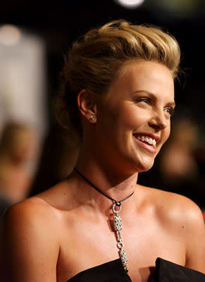 Charlize Theron at the LA premiere of Warner Bros. Pictures' North Country