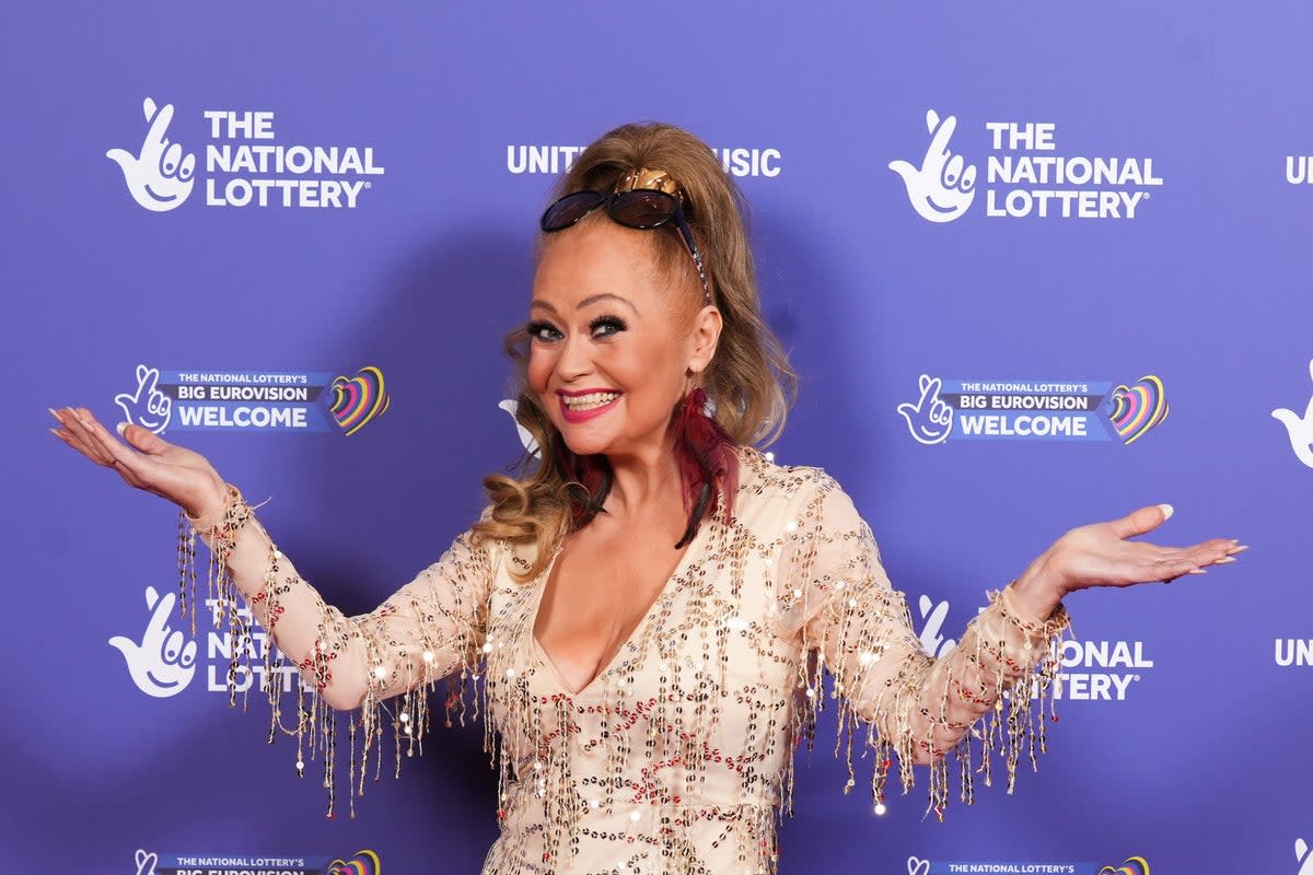 Sonia has teased what fans can expect when she returns to the Eurovision stage this weekend  (Getty Images for The National Lottery)