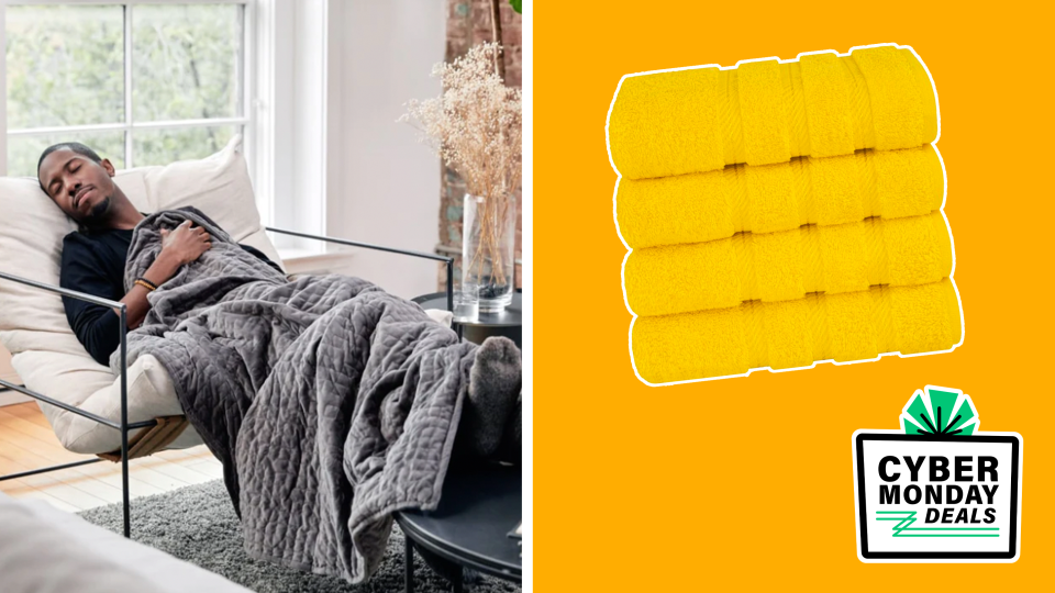 Find deals on towels, Reviewed-approved weighted blankets and more this week only.