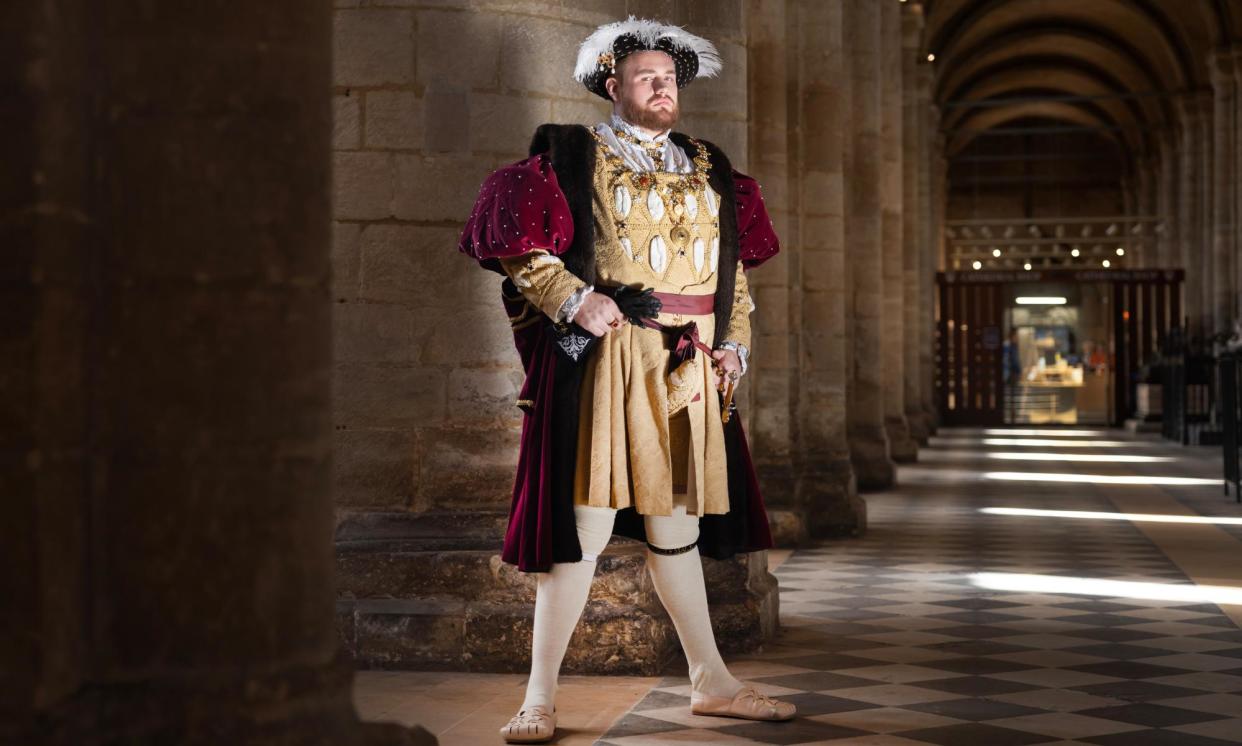 <span>David Smith: ‘The costume cost more than £2,000 but it’s important that the details are there.’</span><span>Photograph: Fabio De Paola/The Guardian</span>