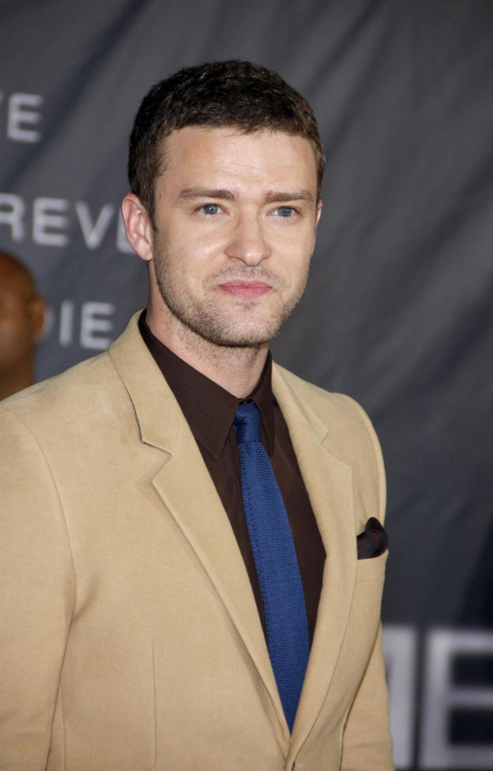 Justin Timberlake at the Los Angeles premiere of 'In Time' - Arrivals