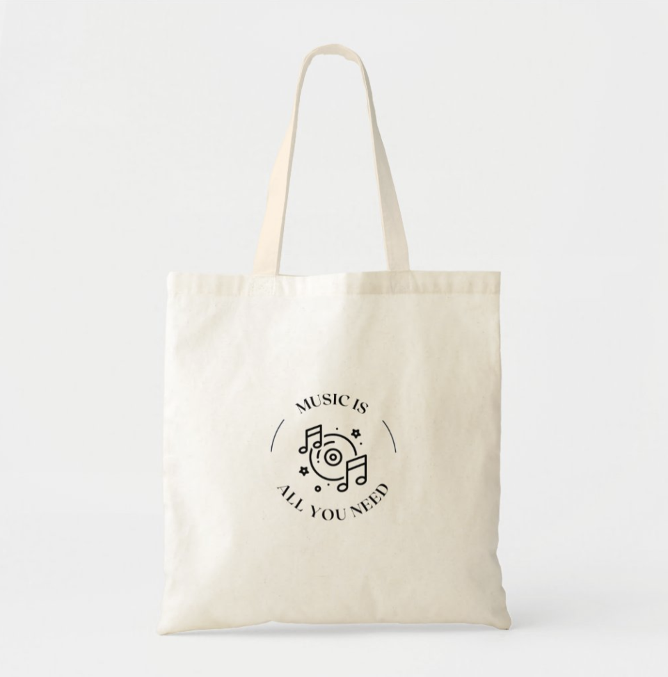 <p><a href="https://go.redirectingat.com?id=74968X1596630&url=https%3A%2F%2Fwww.zazzle.com%2Fmusic_is_all_you_need_large_tote_bag-149056390148402377&sref=https%3A%2F%2Fwww.cosmopolitan.com%2Fstyle-beauty%2Ffashion%2Fg33811899%2Fgifts-for-music-lovers%2F" rel="nofollow noopener" target="_blank" data-ylk="slk:Shop Now;elm:context_link;itc:0;sec:content-canvas" class="link ">Shop Now</a></p><p>'music is all you need' large tote bag</p><p>zazzle.com</p><p>$10.50</p><span class="copyright">Zazzle</span>