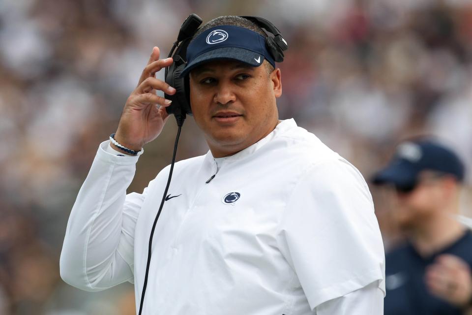 Penn State Nittany Lions running backs coach Ja'Juan Seider