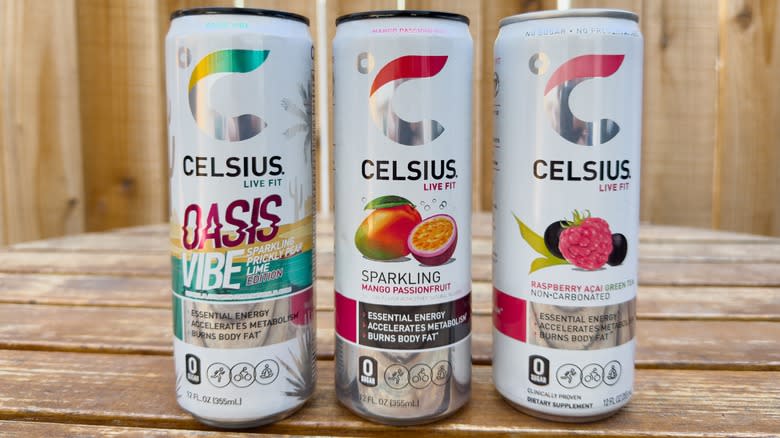 Celsius energy drinks