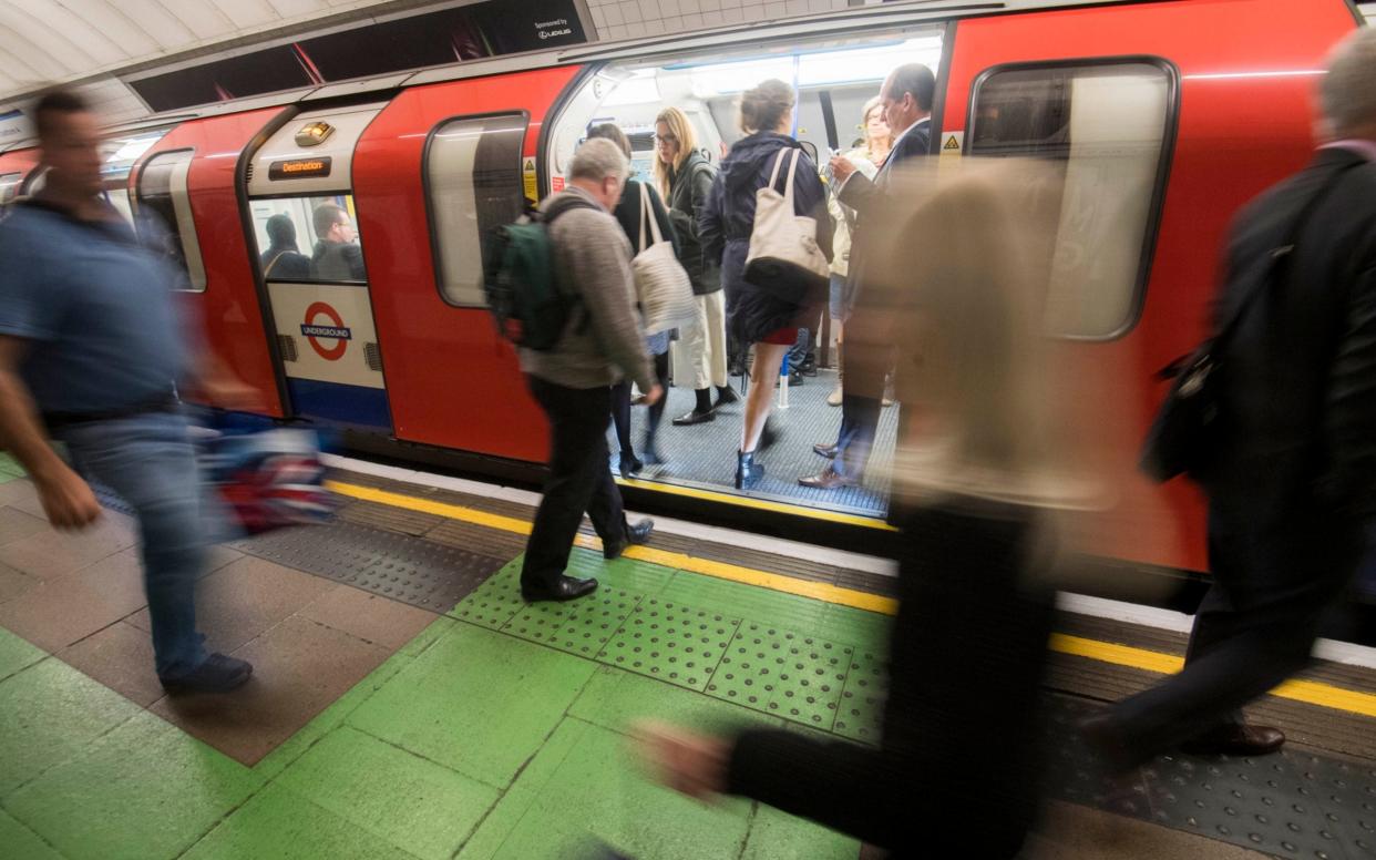 Commuters using busy stations like Kings Cross are three to four times more likely to catch a flu-like illness - Paul Grover