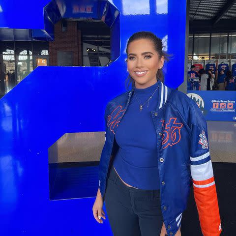 <p>Tara Bernstein/Instagram;</p> Tara Bernstein and the New York Mets