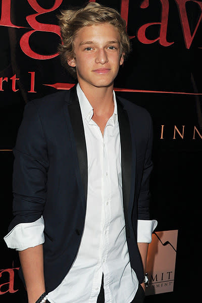 Cody Simpson on 'The Twilight Saga: Breaking Dawn - Part 1' Red Carpet