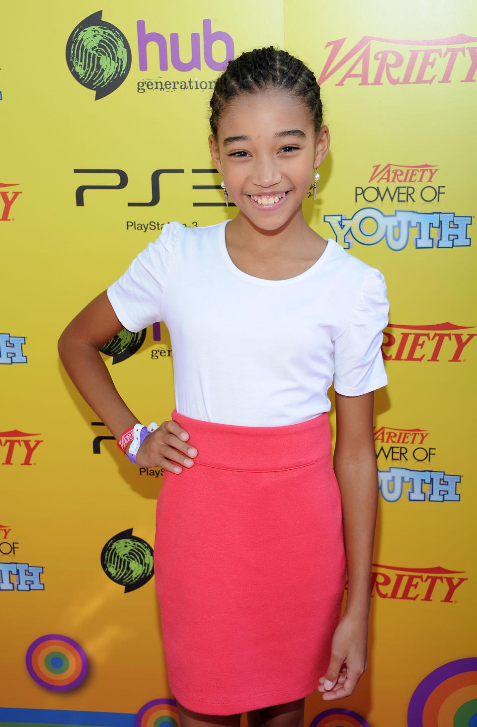 Young Amandla Stenberg