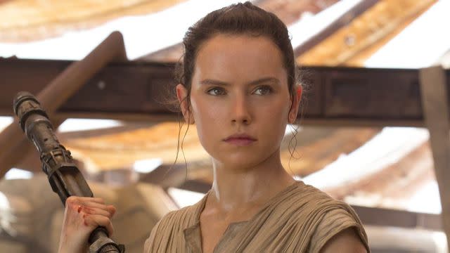 Lucasfilm Ltd. Daisy Ridley as Rey in Star Wars
