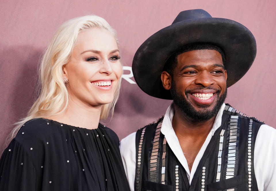 Lindsey Vonn has been helping her boyfriend, New Jersey Devils star P.K. Subban, train this summer while adjusting to her new life after skiing. 