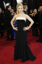 <div class="caption-credit"> Photo by: Fairchild Archive</div><p> <b>Reese Witherspoon in black-and-white Armani Privé, 2011</b> </p> <p> Reese Witherspoon is all-American red carpet royalty-and this Armani Privé black-and-white gown shows off her silhouette perfectly. Plus, we love the vintage Barbie-inspired ponytail-très chic! </p>