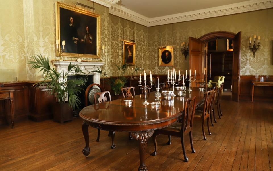 The dining room at Holdenby - John Lawrence