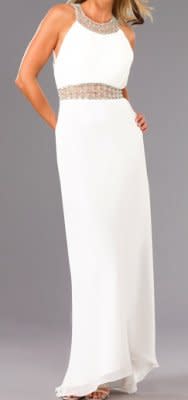 Edressme.com white gown, $190.00.