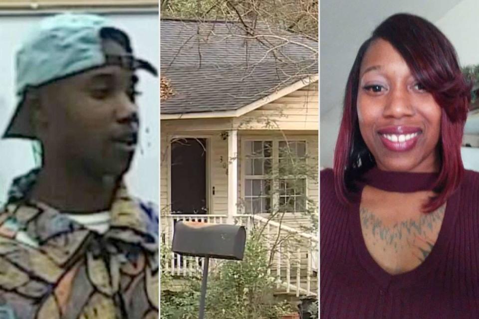 <p>Nartavius Fluker-Smith/Facebook, WVTM 13 News/YouTube, Tamekia Fluker/Facebook</p> Nartavius Cortez Fluker-Smith (L) and Tamekia Tana Fluker (R), with the small town Ala. home where they were both murdered less than two years apart (C).