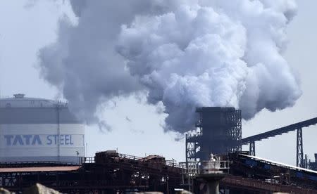 Tata steelworks Port Talbot, Wales, April 26, 2016. REUTERS/Rebecca Naden