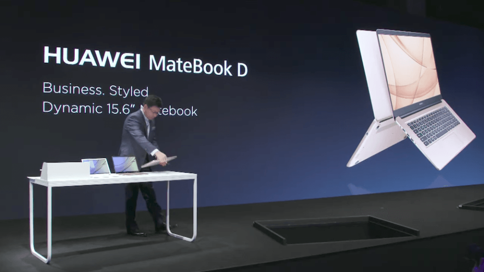 HUAWEI MateBook X、E、D 三款筆電產品德國柏林齊發