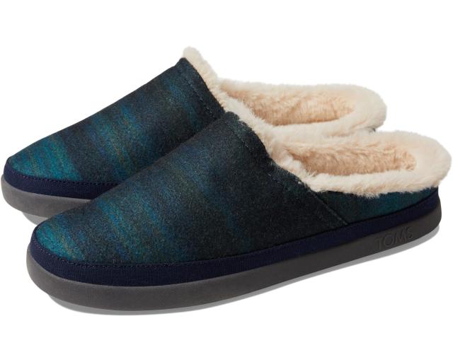 Toms Women's Sage Plaid Slippers