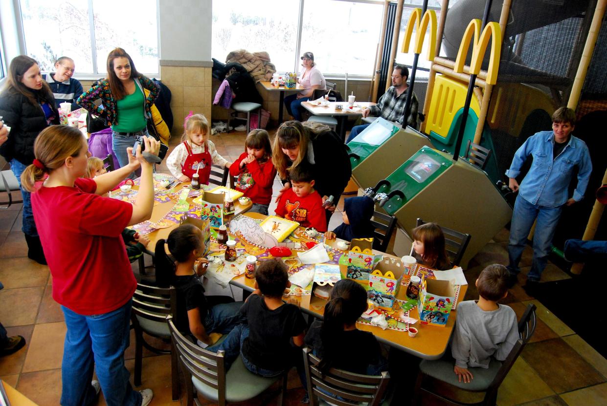 McDonald's birthday party