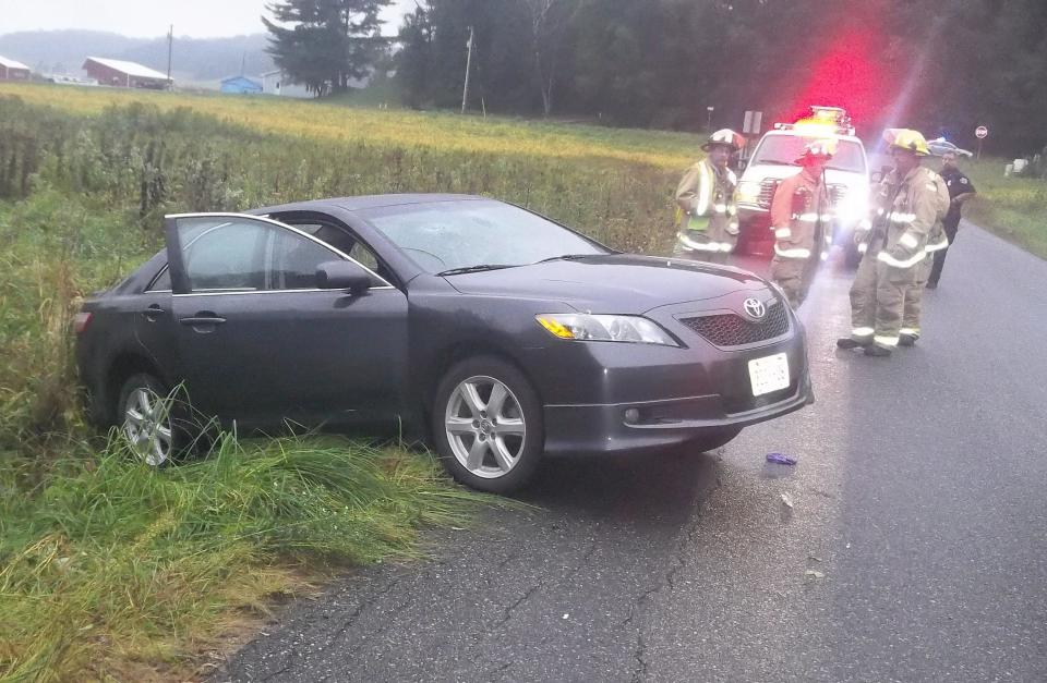 Todd                  Kendhammer said Barbara was in the passenger seat when a metal pipe smashed through the front windshield of their car. Todd said he removed the pipe in order to take Barbara out of the car and administer CPR. / Credit: La Crosse County Sheriff's Office